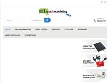 Tablet Screenshot of cajasdemarketing.com
